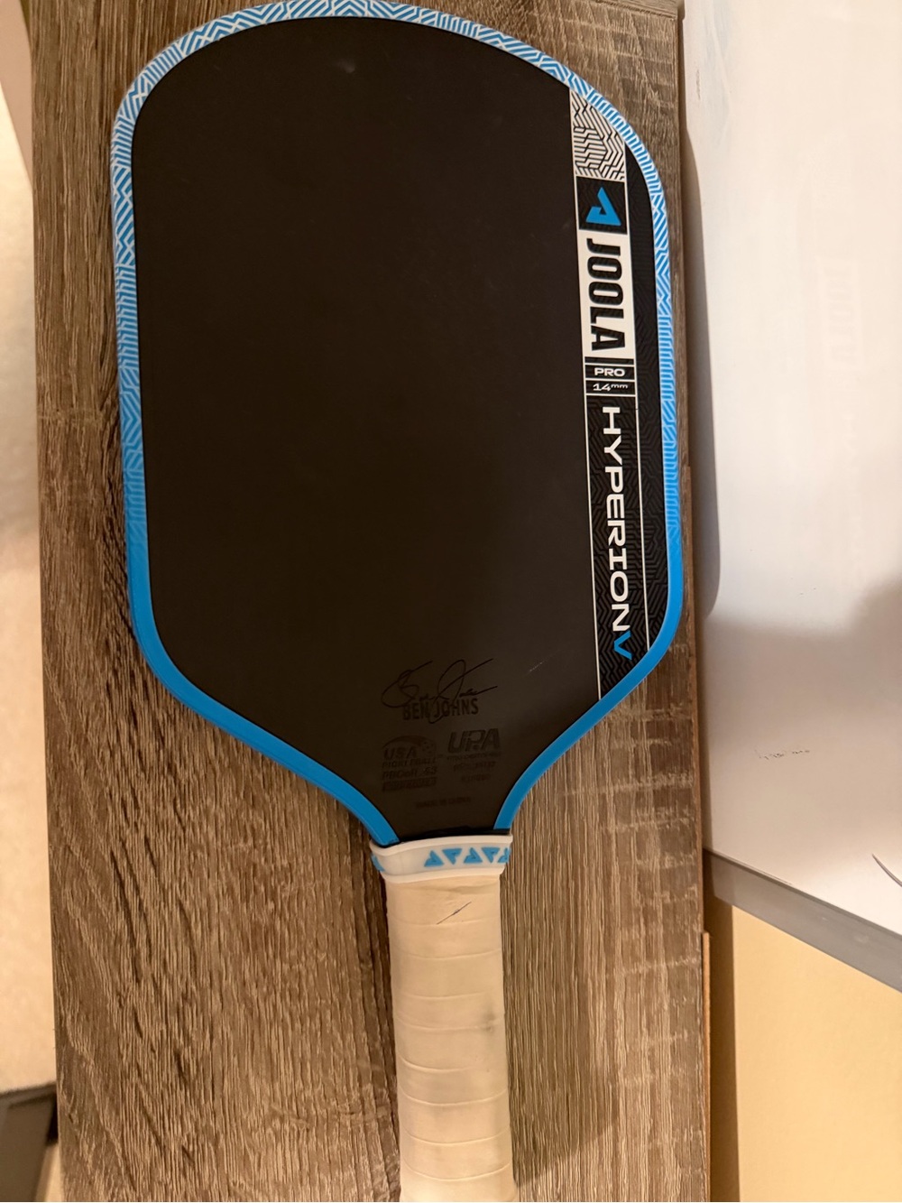 JOOLA Hyperion Pro Men’s Pickleball Paddle - Black/Blue